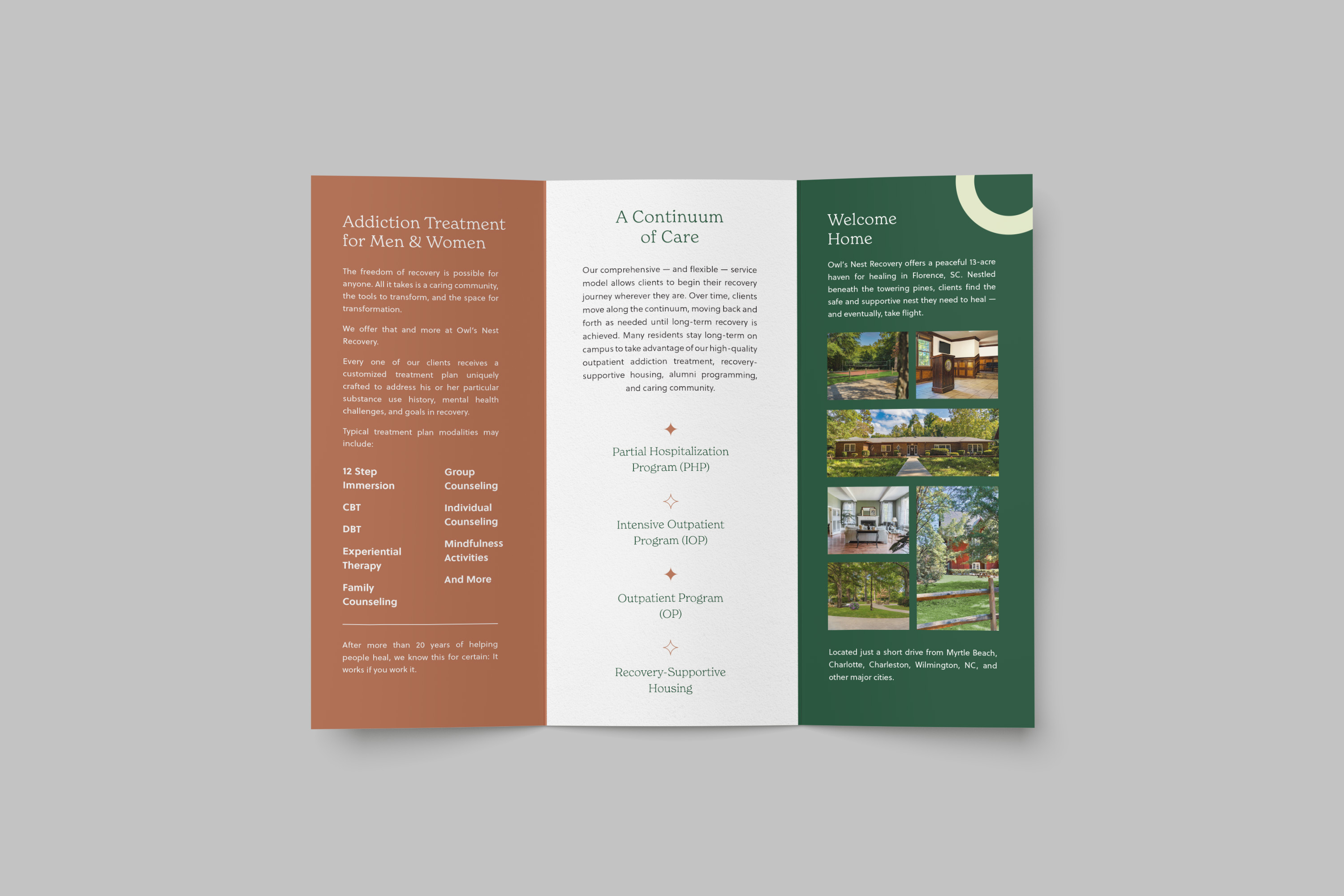 owls nest recovery trifold