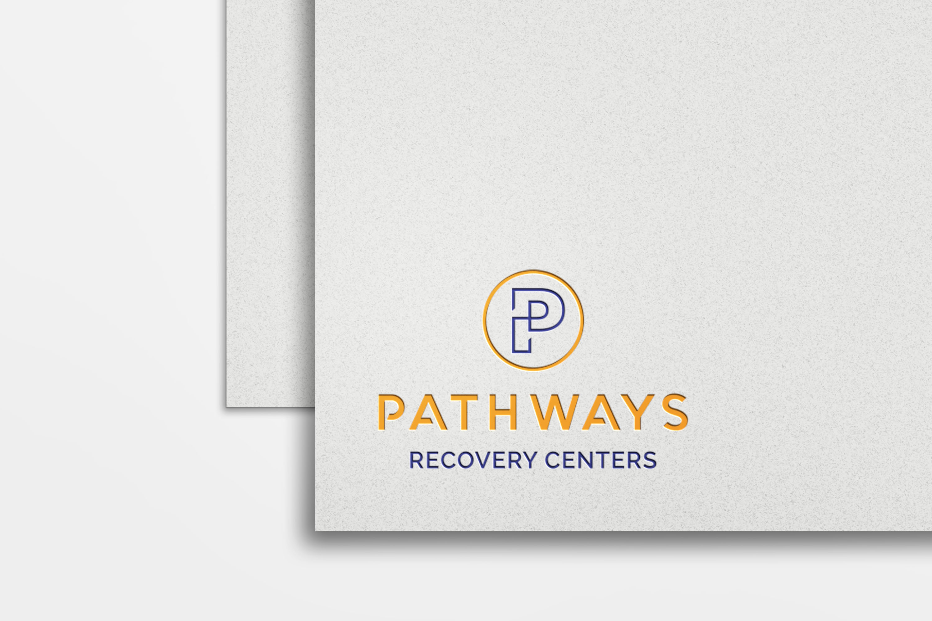 pathways recovery logo design