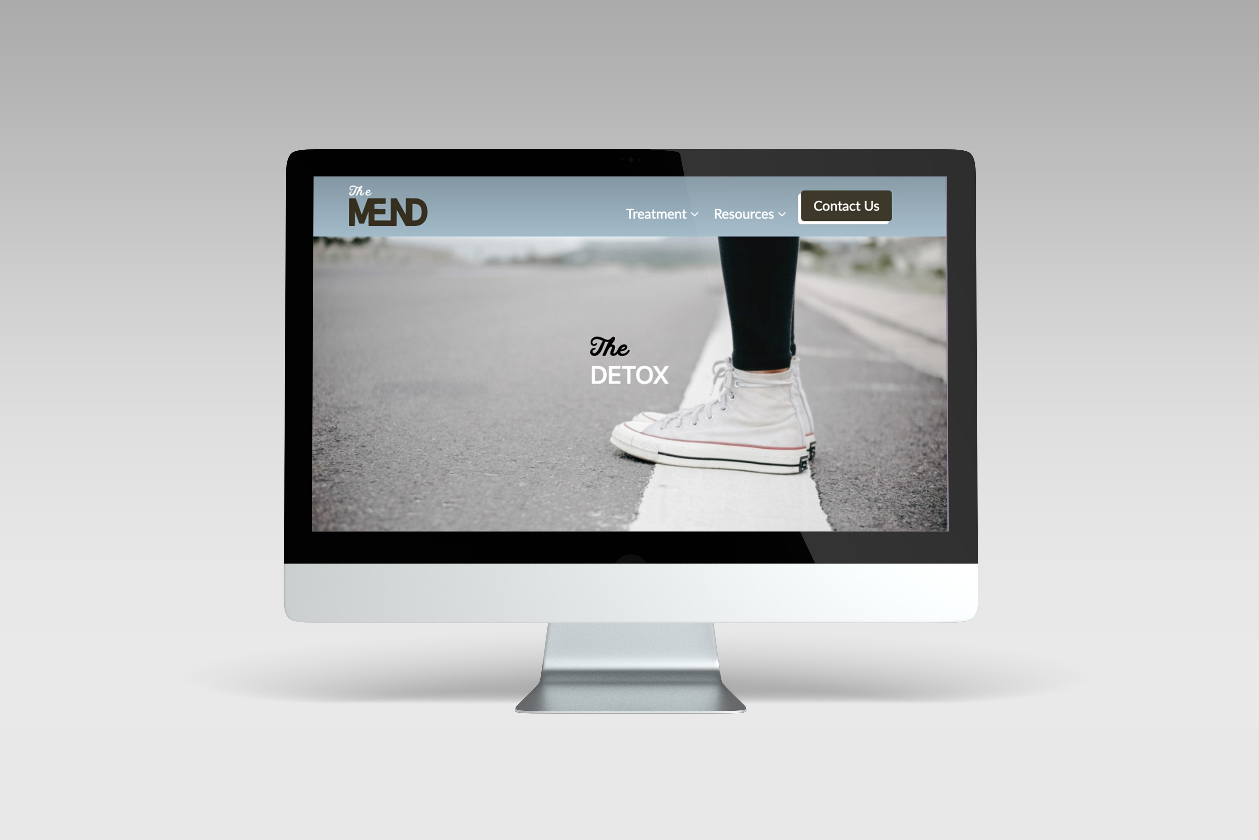 website design the mend california